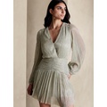 bananarepublic Metallic Mini Dress