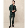 bananarepublic Tailored-Fit Linen-Blend Trouser