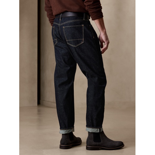 바나나리퍼블릭 Heritage Straight Selvedge Jean