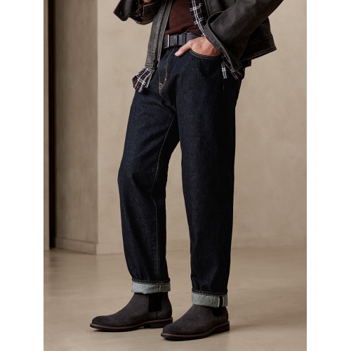 바나나리퍼블릭 Heritage Straight Selvedge Jean