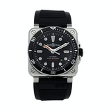 Bell & Ross BR-03 Mechanical(Automatic) Black Dial Watch BR0392-D-BL-ST/S (Pre-Owned)