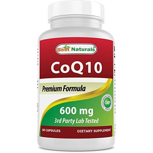  Best Naturals CoQ10 600 mg 60 Capsules (817716013725)