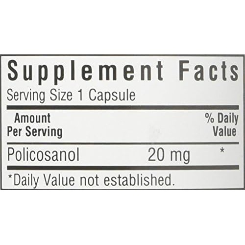  BlueBonnet Policosanol Supplement, 60 Count