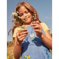 Boden Short-Sleeved Pointelle Top - Daffodil Yellow/Ivory