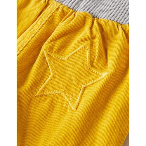 보덴 Boden Jersey-lined Cord Pants - Honeycomb Yellow