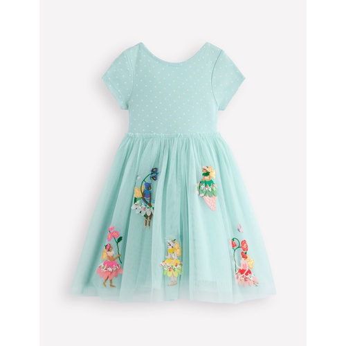 보덴 Boden Ami Applique Tulle Dress