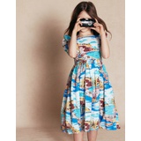 Boden Bow Back Midi Dress