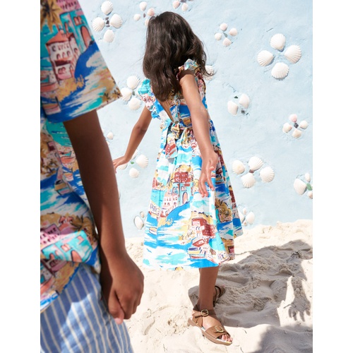 보덴 Boden Bow Back Midi Dress