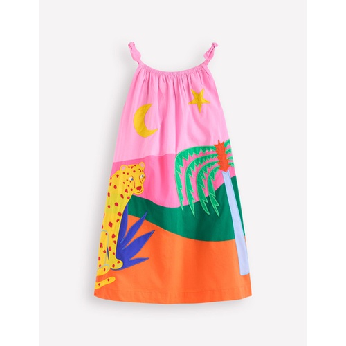 보덴 Boden Strappy Applique Dress