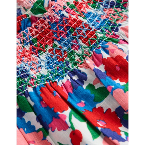 보덴 Boden Holiday Smocked Dress