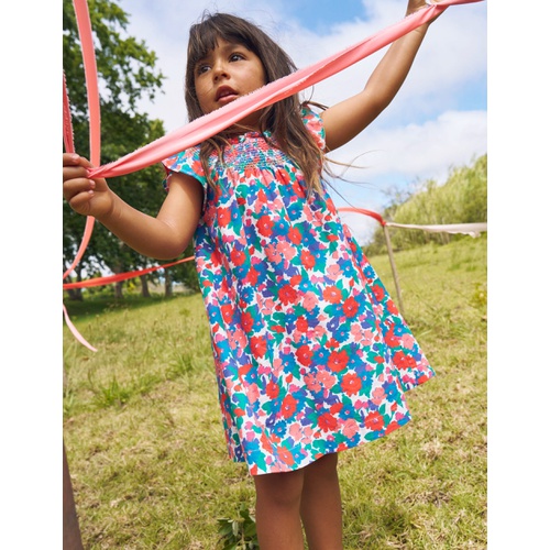 보덴 Boden Holiday Smocked Dress