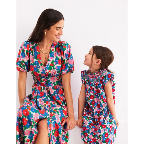 보덴 Boden Holiday Smocked Dress