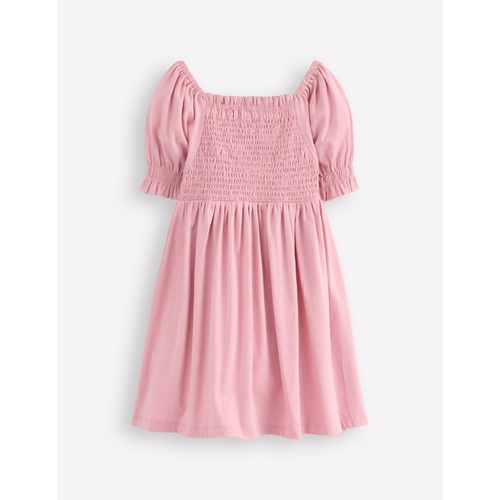 보덴 Boden Clare Shirred Applique Dress