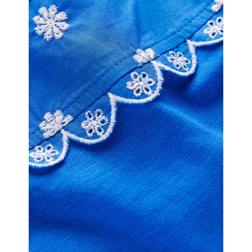 보덴 Boden Broderie Sleeve Tee