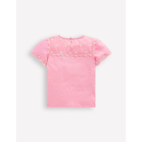 보덴 Boden Broderie Sleeve Tee