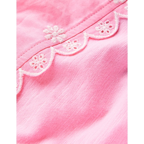 보덴 Boden Broderie Sleeve Tee