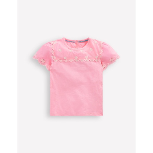 보덴 Boden Broderie Sleeve Tee