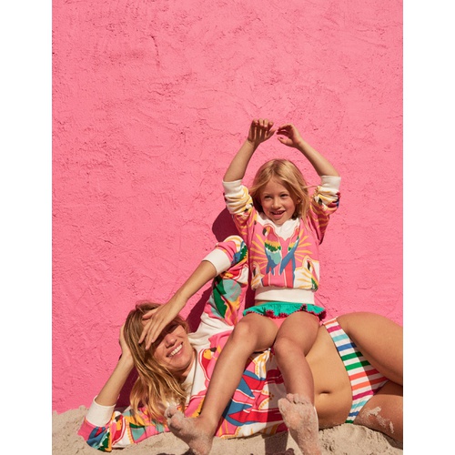 보덴 Boden Printed Relaxed Sweatshirt