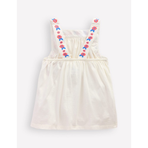 보덴 Boden Embroidered Sleeveless Top