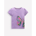 Boden Puff Sleeve Superstitch Top