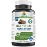 BRIOFOOD Day-to-Day Mens Multi 180 Tablets - Food Based Supplement with Vegetable Source Omegas