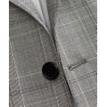 Regent Fit Three-Button Plaid 1818 Suit