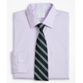 Stretch Milano Slim-Fit Dress Shirt, Non-Iron Pinpoint Ainsley Collar