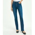 Stretch Cotton Slim-Straight Denim Jeans
