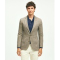 Classic Fit Cotton-Wool Blend Knit Herringbone Sport Coat