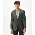 Classic Fit Gingham Sport Coat in Merino Wool