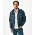 Plaid Corduroy Harrington Jacket in Thermore-Filled Cotton