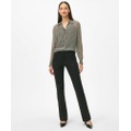 Bi-Stretch Flare Pants