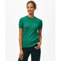 Supima Cotton Cable Sweater Tee