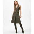 Notch Lapel Vest in Glen Plaid Wool