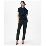 Short-Sleeve Shell Sweater in Cashmere