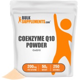 BulkSupplements.com CoQ10 Powder (Coenzyme Q10) - CoQ10 Supplement for Heart Health - Unflavored, Gluten Free, No Filler - 200mg per Serving, 250 Servings (50 Grams - 1.8 oz)
