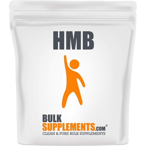  BulkSupplements.com HMB Powder (β-Hydroxy β-Methylbutyrate) - HMB Supplement for Muscle Recovery & Endurance - No Filler Powder, Calcium HMB - 1000mg per Serving (250 Grams - 8.8 o