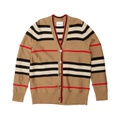 Burberry Kids Stripe and Cable Cardi (Little Kids/Big Kids)