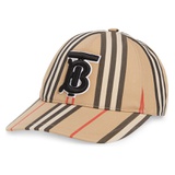 Burberry TB Monogram Icon Stripe Baseball Cap_ARCHIVE BEIGE IP S