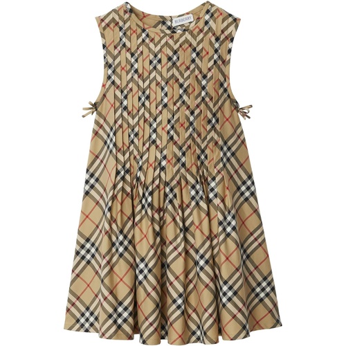 버버리 Burberry Kids Hettie Check Dress (Little Kid/Big Kid)