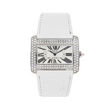 Cartier Tank Quartz Silver Dial Watch WA301356 (Pre-Owned)