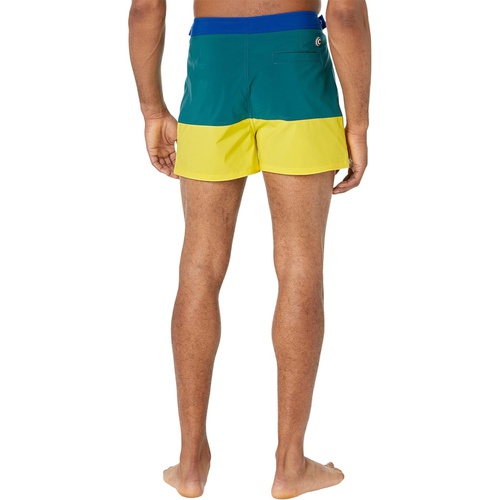  COLMAR 35 cm Funny Color-Block Stretch Quick Dry Swim Trunks