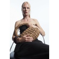QUILTED MINI BAG - LEATHER