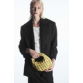 QUILTED MICRO BAG - LEATHER