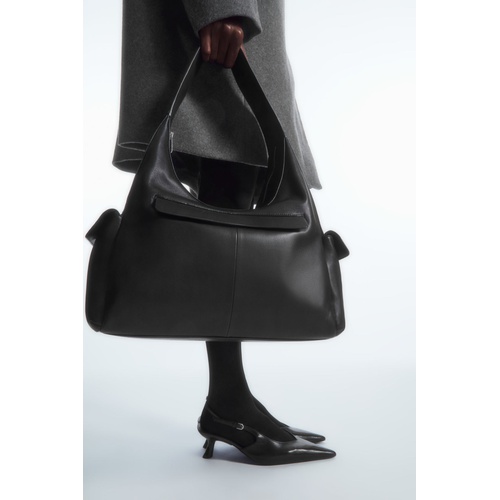 COS POCKET SHOULDER BAG - LEATHER