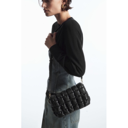 COS QUILTED CROSSBODY - LEATHER