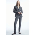 SLIM-FIT KNITTED PANTS
