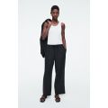 DRAWSTRING LINEN PANTS