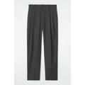 SLIM TAILORED WOOL-BLEND PANTS