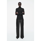 ELASTICATED SATIN PANTS